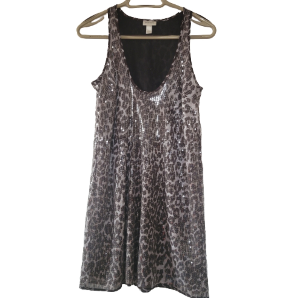 RODARTE FOR TARGET SEQUIN LEOPARD DRESS With Raceback
